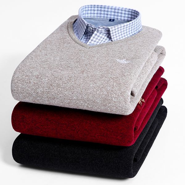 long sleeve mens brand dress shirts slim fit winter male shirts thick velvet plaid casual shirt men warm camisa masculina, White;black
long sleeve mens brand dress shirts slim fit winter male shirts thick velvet plaid casual shirt men warm camisa masculina, White;black