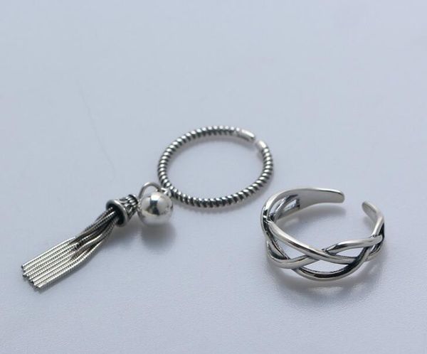 1pc women's authentic s925 sterling silver fine geometric open twisted roped / beads lucky tassel ring adjust j445, Golden;silver
1pc women's authentic s925 sterling silver fine geometric open twisted roped / beads lucky tassel ring adjust j445, Golden;silver