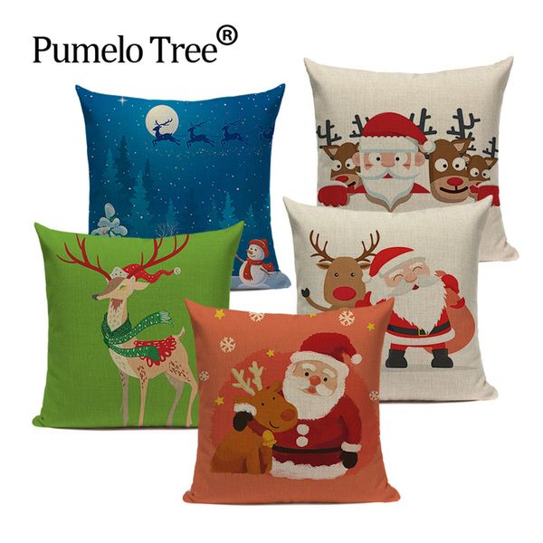 45x45cm elk snowflake santa claus pillowcase christmas decor for home christmas 2019 ornament navidad xmas decor kerst decoratie
45x45cm elk snowflake santa claus pillowcase christmas decor for home christmas 2019 ornament navidad xmas decor kerst decoratie