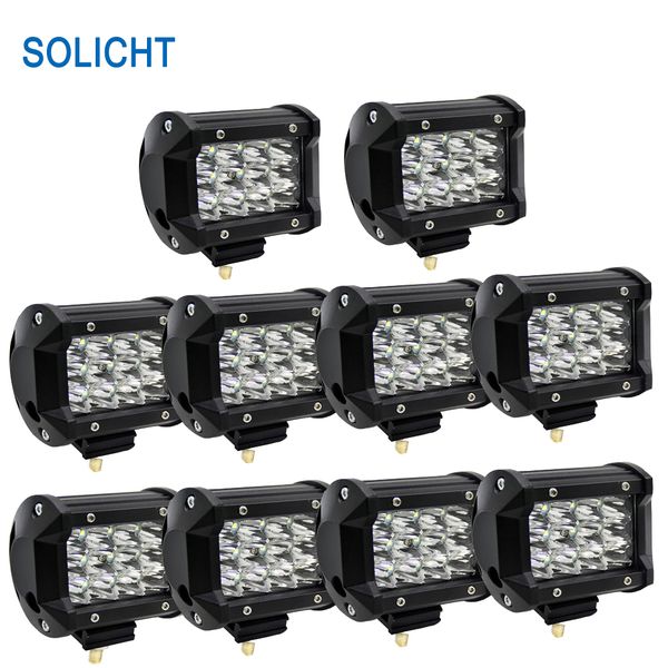 solicht 10x 4'' 36w tri-row offroad light bar spot flood 12v work led light bar for trucks atv 4x4 4wd pickup car driving lamp
solicht 10x 4'' 36w tri-row offroad light bar spot flood 12v work led light bar for trucks atv 4x4 4wd pickup car driving lamp