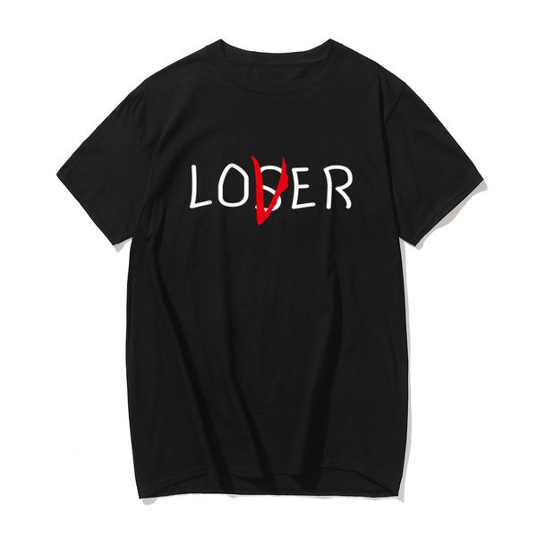 2018 movie it losers club t shirt male casual short sleeve loser lover it inspired vogue t-shirt harajuku, White;black
2018 movie it losers club t shirt male casual short sleeve loser lover it inspired vogue t-shirt harajuku, White;black