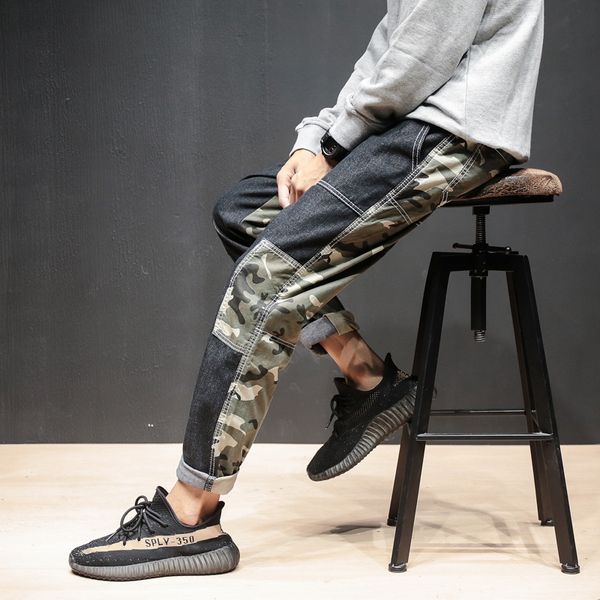 2020 new skinny streetwear joggers hip hop cargo trouers punk tactical camouflage harem men fashion pants, Black
2020 new skinny streetwear joggers hip hop cargo trouers punk tactical camouflage harem men fashion pants, Black