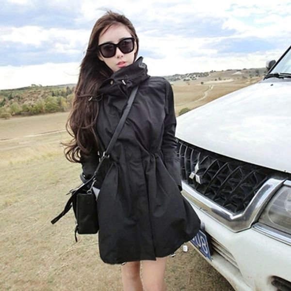 autumn outfit new women's clothing in the spring and autumn period and the long thin dust coat female xia han edition long-sleev, Tan;black
autumn outfit new women's clothing in the spring and autumn period and the long thin dust coat female xia han edition long-sleev, Tan;black