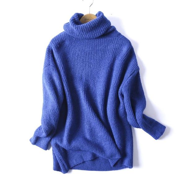 women oversize basic knitted turtleneck sweater female solid turtleneck collar pullovers warm drop shipping, White;black
women oversize basic knitted turtleneck sweater female solid turtleneck collar pullovers warm drop shipping, White;black