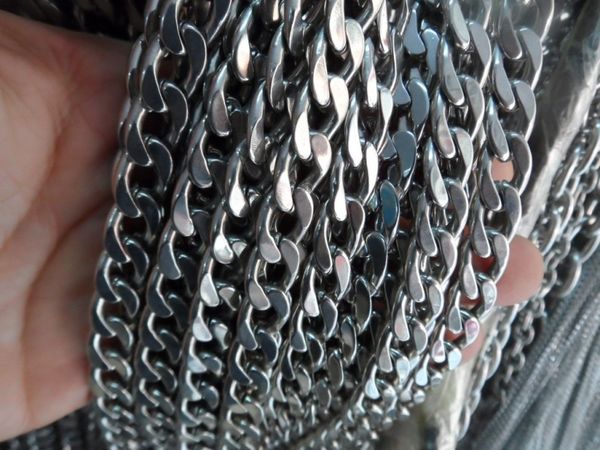 in bulk 5m/roll wholesale stainless steel huge silver 9.5mm curb nk chain jewelry findings marking diy
in bulk 5m/roll wholesale stainless steel huge silver 9.5mm curb nk chain jewelry findings marking diy