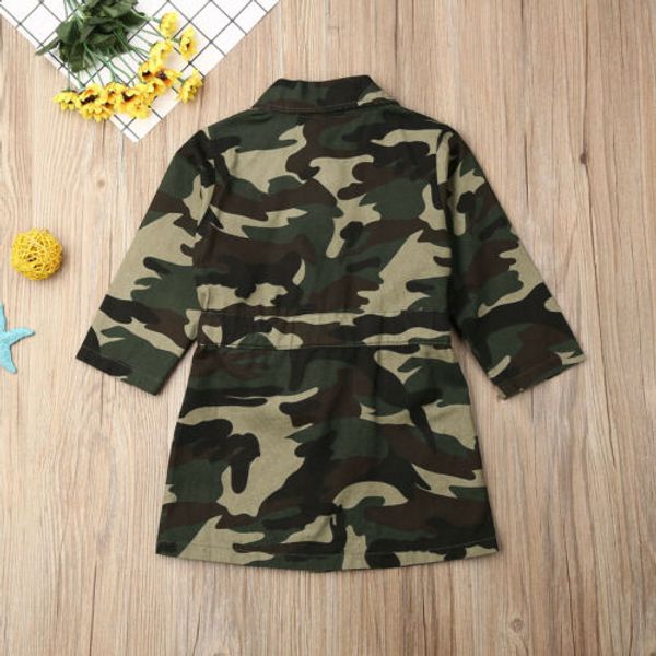 2020 camo jacket for 1-6y toddlers girls long sleeve lapel trench casual camouflage print jacket coat outwear, Blue;gray
2020 camo jacket for 1-6y toddlers girls long sleeve lapel trench casual camouflage print jacket coat outwear, Blue;gray
