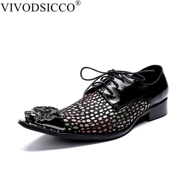 vivodsicconew classic business men dress shoes man leather shoes wedding social sapato male oxfords flats metal toes, Black
vivodsicconew classic business men dress shoes man leather shoes wedding social sapato male oxfords flats metal toes, Black