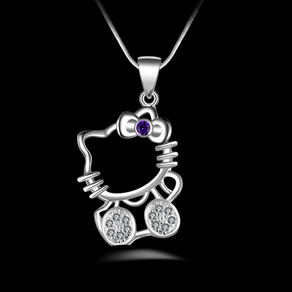 kt cat кулон ожерелье для женщин милые девушки кубический цирконий животных подвески ювелирные изделия мода стерлингового серебра 925 кулон, Silver
kt cat кулон ожерелье для женщин милые девушки кубический цирконий животных подвески ювелирные изделия мода стерлингового серебра 925 кулон, Silver