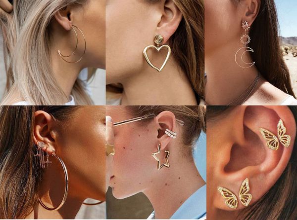 street style geometric long drop earrings heart star moom ear stud geometric earrings bridal party jewelry women bohemian earrings, Silver
street style geometric long drop earrings heart star moom ear stud geometric earrings bridal party jewelry women bohemian earrings, Silver