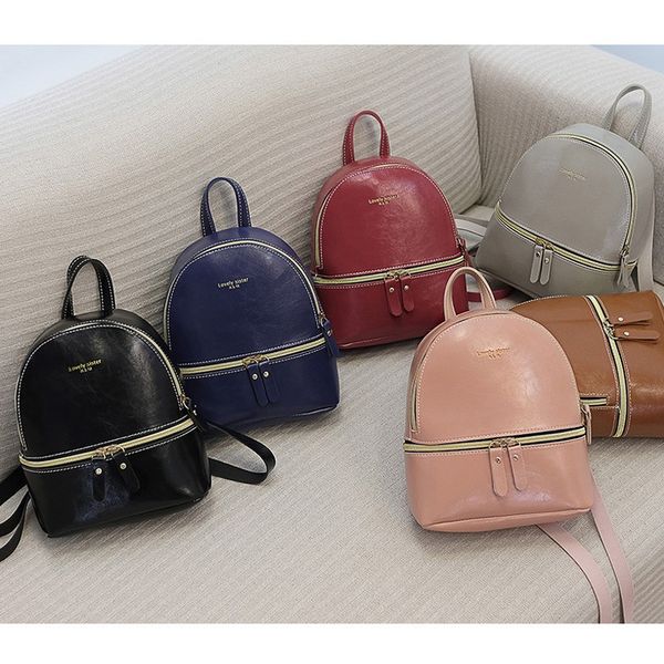 oil leather teenage girl backpack bagpack shoulder bag women style for portable little school kid 2019 large capacity korean new
oil leather teenage girl backpack bagpack shoulder bag women style for portable little school kid 2019 large capacity korean new