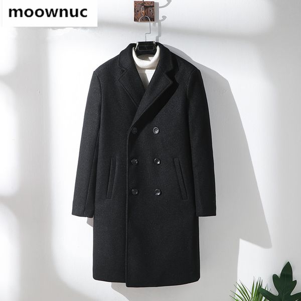 2019 autumn winter double breasted coat men's fashion casual trench coat male wool overcoat men classic jackets, Black
2019 autumn winter double breasted coat men's fashion casual trench coat male wool overcoat men classic jackets, Black
