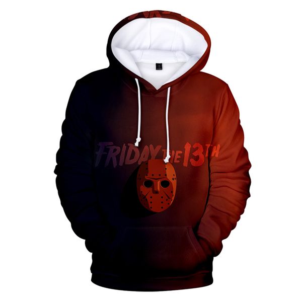 street hip hop bloody movie friday 13th 3d hooded sweatshirt print men and women fashion men's o-neck shirt 3d hoodies, Black
street hip hop bloody movie friday 13th 3d hooded sweatshirt print men and women fashion men's o-neck shirt 3d hoodies, Black