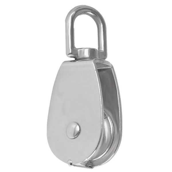 lifting pulley stainless steel single swivel rope - 100mm
lifting pulley stainless steel single swivel rope - 100mm