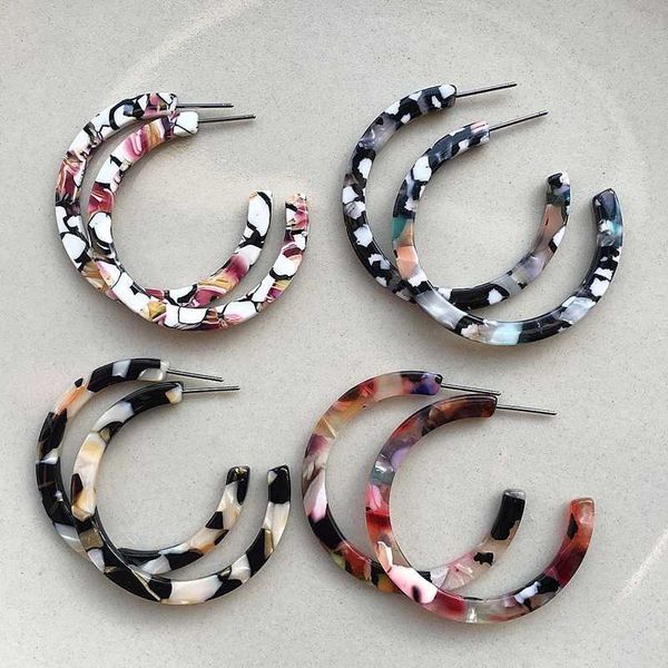 ujbox japanese korean acetate earrings women beautiful amazing pink purple leopard acetic acid hoop earrings, Golden;silver
ujbox japanese korean acetate earrings women beautiful amazing pink purple leopard acetic acid hoop earrings, Golden;silver