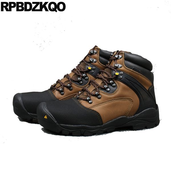 full grain leather booties handmade hiking durable waterproof designer shoes men lace up boots plus size steel toe, Black
full grain leather booties handmade hiking durable waterproof designer shoes men lace up boots plus size steel toe, Black