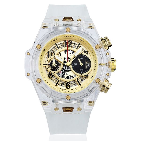 relogio masculino watch men 2019 golden big dial calendar display automatic sports wrist watches mechanical clock for mens, Slivery;brown
relogio masculino watch men 2019 golden big dial calendar display automatic sports wrist watches mechanical clock for mens, Slivery;brown