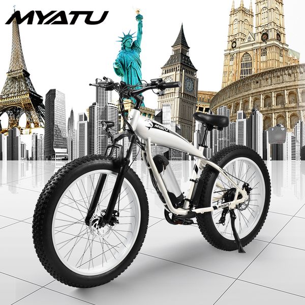 myatune ebike, wind speed 10ah 250w, voltage 26 * 4.0, electric aluminum alloy road bicycle, Silver;blue
myatune ebike, wind speed 10ah 250w, voltage 26 * 4.0, electric aluminum alloy road bicycle, Silver;blue