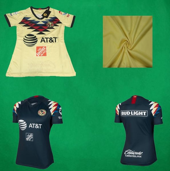 19 20 ladys america soccer jerseys 2019 liga mx mexico club america football shirts tigres womens football chivas female sports uniform, Black;yellow
19 20 ladys america soccer jerseys 2019 liga mx mexico club america football shirts tigres womens football chivas female sports uniform, Black;yellow