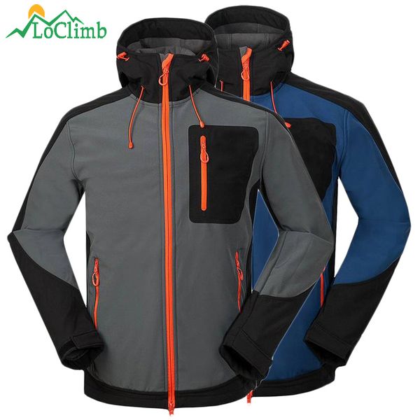 loclimb waterproof softshell hiking jackets tech fleece camping trekking climbing sport windbreaker men sport ski jacket,am102, Blue;black
loclimb waterproof softshell hiking jackets tech fleece camping trekking climbing sport windbreaker men sport ski jacket,am102, Blue;black