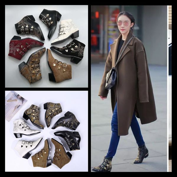 2019 boots women's shoes women on square heel platform boots winter fur women shoes buckle strap size 35-42, Black
2019 boots women's shoes women on square heel platform boots winter fur women shoes buckle strap size 35-42, Black