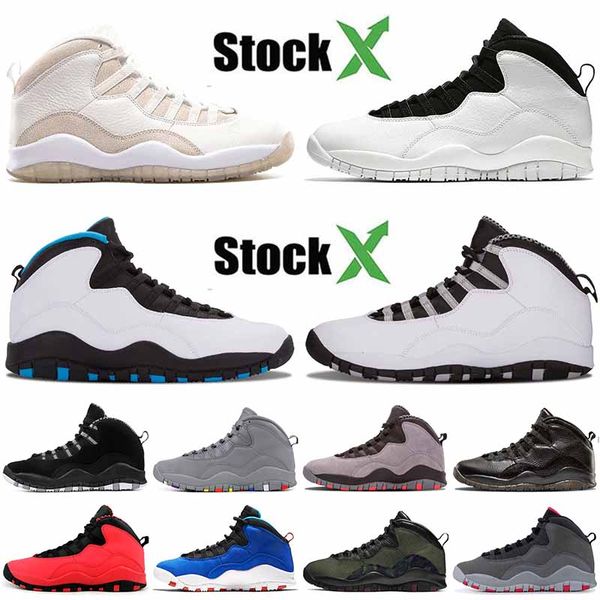 new arrival 2019 men basketball shoes 10 vo white im back 10s steel grey powder blue designer sneakers shoes size 40-47, White;red
new arrival 2019 men basketball shoes 10 vo white im back 10s steel grey powder blue designer sneakers shoes size 40-47, White;red