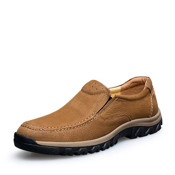 design men shoes guenuine leather 2020 slip on men's shoes breathable spring casual shoes for man footwear fashion heavy flats, Black
design men shoes guenuine leather 2020 slip on men's shoes breathable spring casual shoes for man footwear fashion heavy flats, Black