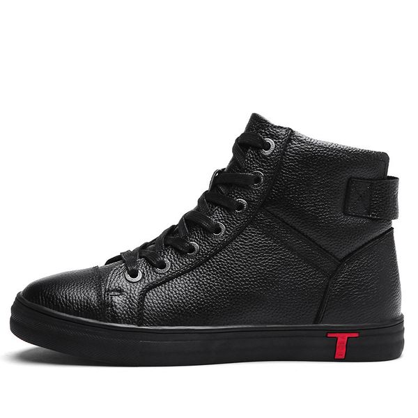 2020 men boots 100% leather ankle boots lace-up casual cow leather autumn winter shoes, Black
2020 men boots 100% leather ankle boots lace-up casual cow leather autumn winter shoes, Black