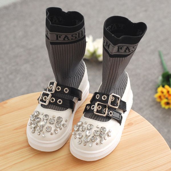 brand children socks boots kids crystal boots girls luxury flat shoes girls designer mid-calf boot 2020 new fashion trend 3 styles wholesale, Black;grey
brand children socks boots kids crystal boots girls luxury flat shoes girls designer mid-calf boot 2020 new fashion trend 3 styles wholesale, Black;grey