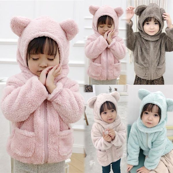 toddler baby kids boys girls bear ears solid color pocket wool coat + hat set kids clothes girls clothing, Blue;gray
toddler baby kids boys girls bear ears solid color pocket wool coat + hat set kids clothes girls clothing, Blue;gray