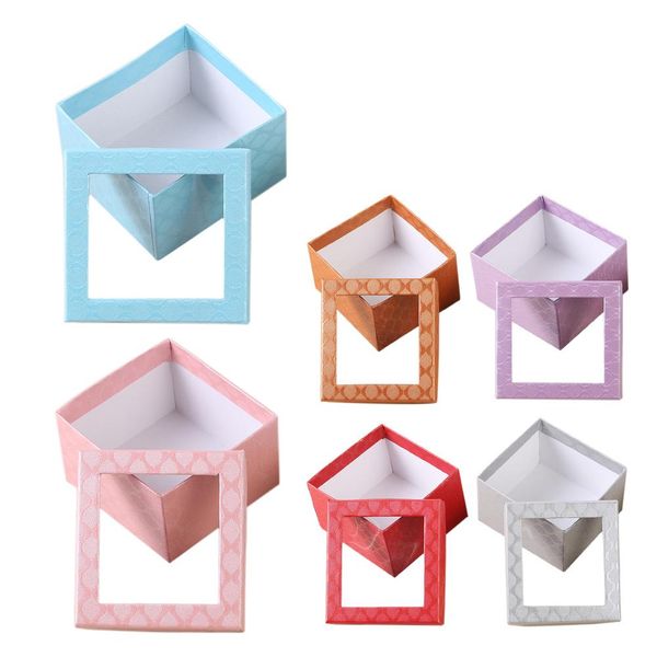 exquisite jewelry packing box watch ring box with small pillow display jewelry watch accessories supplies 6 colors, Black;blue 
exquisite jewelry packing box watch ring box with small pillow display jewelry watch accessories supplies 6 colors, Black;blue