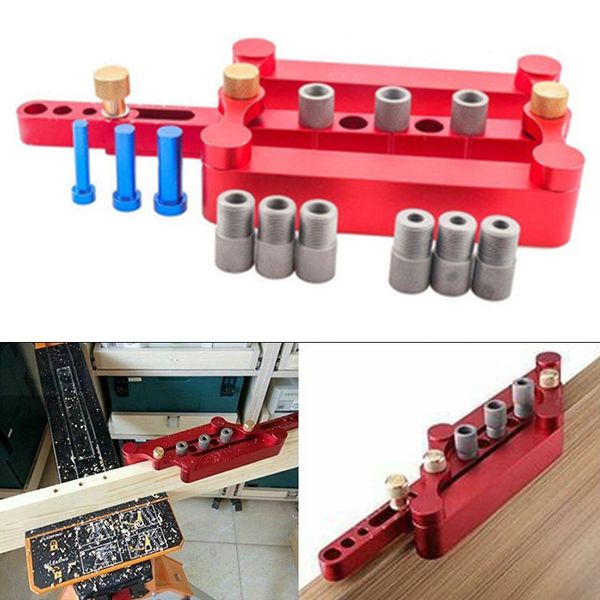 6/8/10mm woodworking self-centering doweling jig positioner dowel hole drilling guide locator tool ali88
6/8/10mm woodworking self-centering doweling jig positioner dowel hole drilling guide locator tool ali88