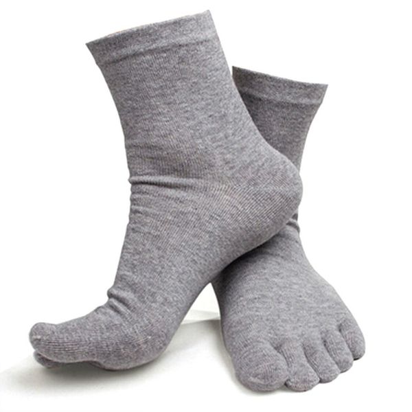 men toe socks solid color breathable cotton long socks male five toe sports men, Black
men toe socks solid color breathable cotton long socks male five toe sports men, Black