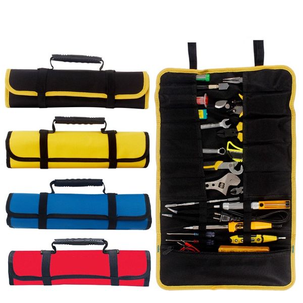 Multi function tool box bag reel type woodworking electrician repair canva portable torage in trument ca e
Multi function tool box bag reel type woodworking electrician repair canva portable torage in trument ca e