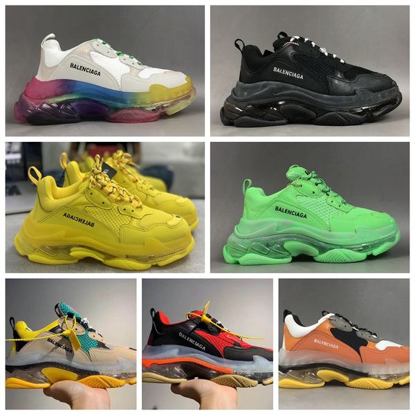 new balenciaga triple s 3.0 casual shoes men women split desert grey wine rainbow luxury paris old dad air-cushioned sneaker, Silver
new balenciaga triple s 3.0 casual shoes men women split desert grey wine rainbow luxury paris old dad air-cushioned sneaker, Silver