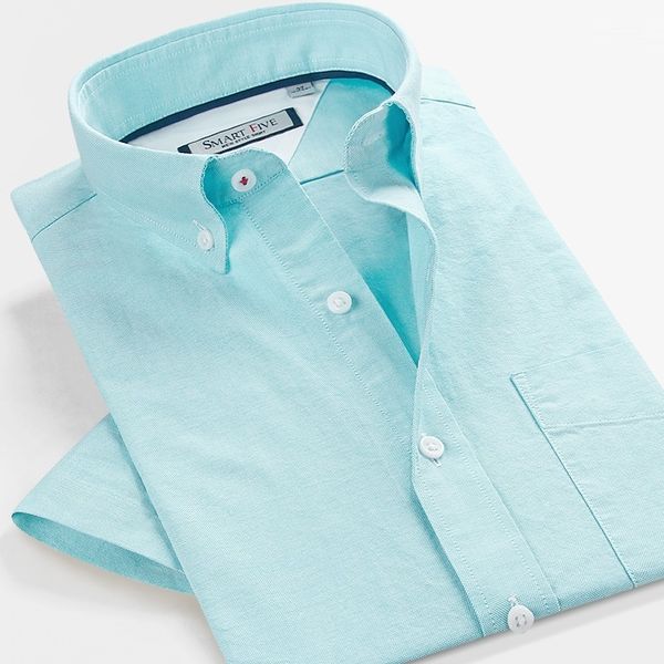 smart five shirts men chemise homme summer shirt short sleeve men's slim fit green cotton camisa social casual shirt male, White;black
smart five shirts men chemise homme summer shirt short sleeve men's slim fit green cotton camisa social casual shirt male, White;black