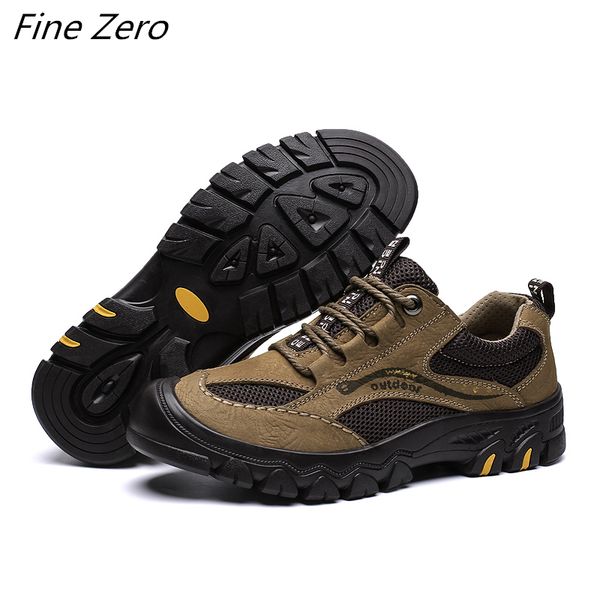 new brand men comfortable non-slip hiking shoes breathable army boots men's leather+mesh hiking boots fishing & hunting sneakers
new brand men comfortable non-slip hiking shoes breathable army boots men's leather+mesh hiking boots fishing & hunting sneakers