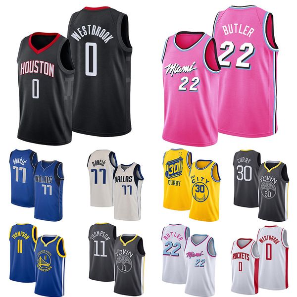 stephen 30 curry klay 11 thompson men's ncaa jersey luka 77 doncic jimmy 22 butler russell 0 westbrook stitched basketball jerseys, Black;red 
stephen 30 curry klay 11 thompson men's ncaa jersey luka 77 doncic jimmy 22 butler russell 0 westbrook stitched basketball jerseys, Black;red