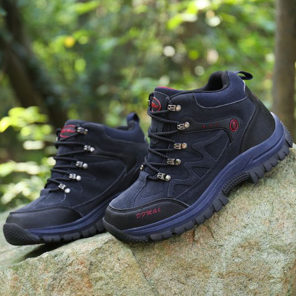 brand men winter snow boots waterproof leather sneakers super warm men outdoor male hiking boots work shoes 36-48, Black
brand men winter snow boots waterproof leather sneakers super warm men outdoor male hiking boots work shoes 36-48, Black