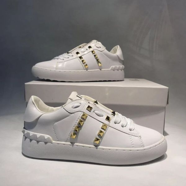 rivet white shoes female summer leather thick bottom increased casual lace running shoes sneakers women men's shoes 34-43 size, Black
rivet white shoes female summer leather thick bottom increased casual lace running shoes sneakers women men's shoes 34-43 size, Black