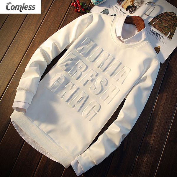 2016 new trend men hoodies 3d letters printing stereo casual sweatshirts homme pullover men's clothing hip hop sweatshirt m-5xl, Black
2016 new trend men hoodies 3d letters printing stereo casual sweatshirts homme pullover men's clothing hip hop sweatshirt m-5xl, Black