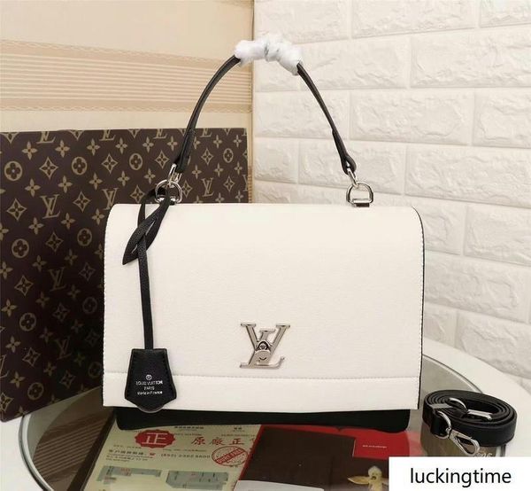 50250 lockme veau twist white handbag hobo handbags handles boston cross body messenger shoulder bags
50250 lockme veau twist white handbag hobo handbags handles boston cross body messenger shoulder bags