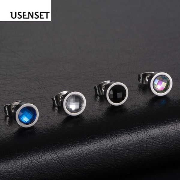 titanium steel round ear studs fashion minimalist jewelry punk geometric round circle stud earrings for men 02q31, Golden;silver
titanium steel round ear studs fashion minimalist jewelry punk geometric round circle stud earrings for men 02q31, Golden;silver