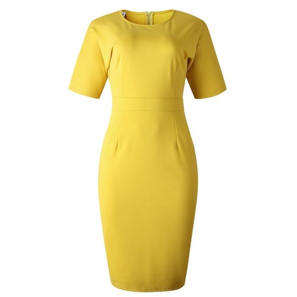solid color high fashion office lady dress long sleeve o neck empire sheath women knee length dress casual streetwear, Red
solid color high fashion office lady dress long sleeve o neck empire sheath women knee length dress casual streetwear, Red