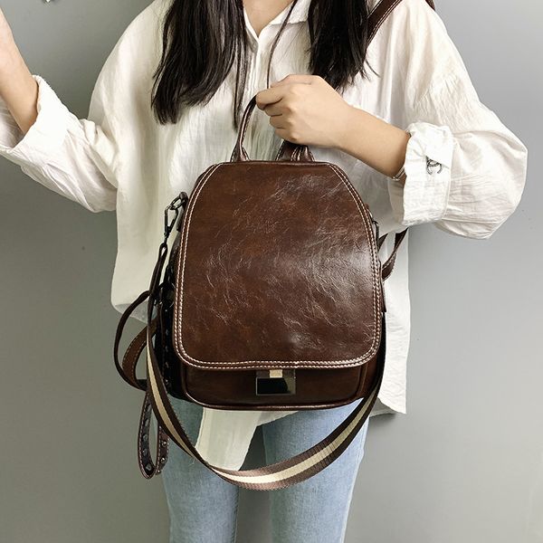 pu handbag multi-functional backpack fashion retro shoulder oblique bag student backpack
pu handbag multi-functional backpack fashion retro shoulder oblique bag student backpack