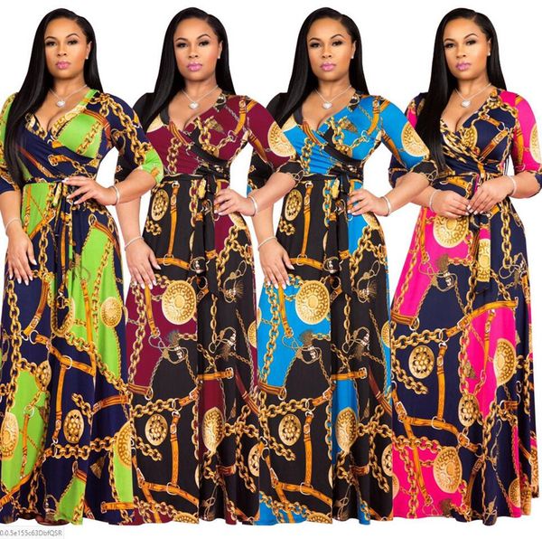 ins women fashion 3/4 sleeve v neck foral printed maxi dress bohemian beach long dresses night club party dresses ladies plus size e3805, Black;gray
ins women fashion 3/4 sleeve v neck foral printed maxi dress bohemian beach long dresses night club party dresses ladies plus size e3805, Black;gray