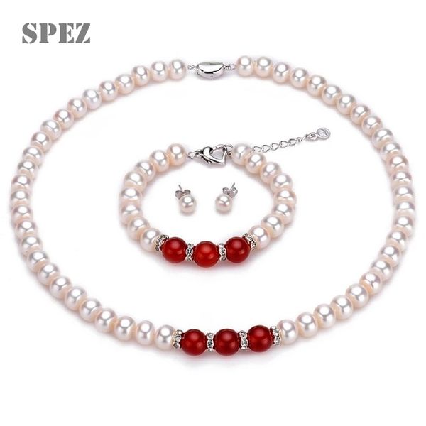 2019 fashion necklace pearl jewelry set natural freshwater pearl 925 sterling silver bracelet earrings necklace for women, Black
2019 fashion necklace pearl jewelry set natural freshwater pearl 925 sterling silver bracelet earrings necklace for women, Black