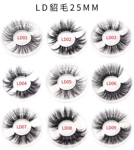 hair 25mm eyelash stereo false eyelash 5d