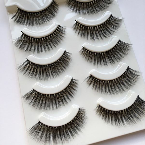 5 pairs handmade natural false eyelashes 3d lashes extension soft fake eyelash mink cross messy eye lashes false eyelashes-01
5 pairs handmade natural false eyelashes 3d lashes extension soft fake eyelash mink cross messy eye lashes false eyelashes-01