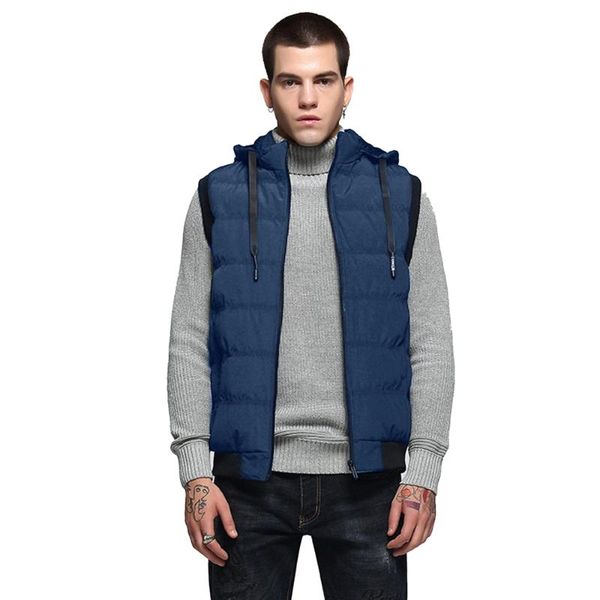 new spring autumn sleeveless jacket for men fashion warm hooded male winter vest light plus size mens work vests waistcoat, Black;white
new spring autumn sleeveless jacket for men fashion warm hooded male winter vest light plus size mens work vests waistcoat, Black;white