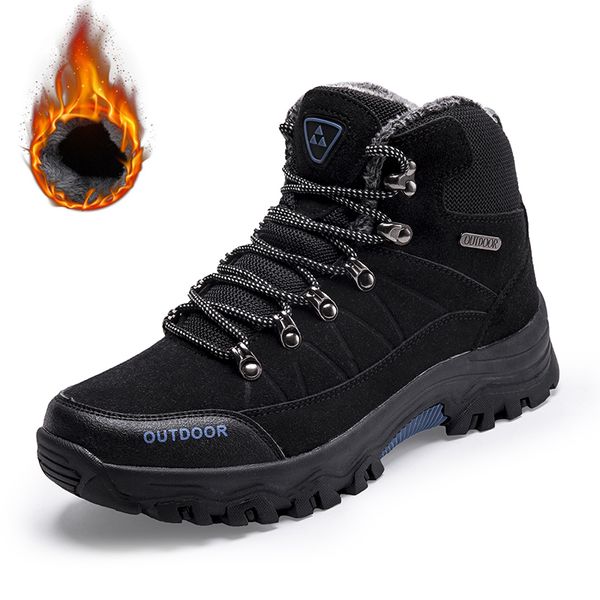 brand men boots big size 39-46 autumn winter mens leather fashion sneakers lace up outdoor mountain waterproof men ankle boots, Black
brand men boots big size 39-46 autumn winter mens leather fashion sneakers lace up outdoor mountain waterproof men ankle boots, Black